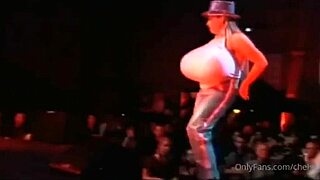 bustiest stripper dances with passion