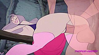 i'm inside madam mims cottage, and slb is fucking me doggystyle with big tits shaking