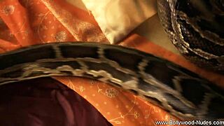 Brunette Lady Dances And Seduces Her Lover With Striptease