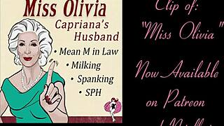 miss olivia shares audio on mean mother-in-law themes with sph humiliation spanking and milking elements
