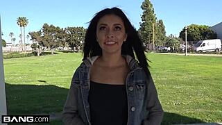 Amateur Teen Kara Faux Oiled Up and Cream Filled