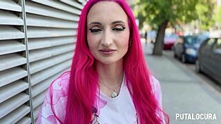 PUTALOCURA - PILLADA A TETONA FRIKI VICTORIA ARIAS PARA UN CONCURSO MUY CALIENTE