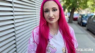 PUTALOCURA - PILLADA A TETONA FRIKI VICTORIA ARIAS PARA UN CONCURSO MUY CALIENTE