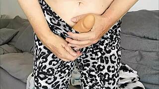 Stepson catches stepmom masturbating! Huge surprise!