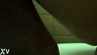 I'm pleasuring myself with huge dildo insertion