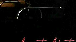 Submissive Anal Ride with Monster Cock at Night