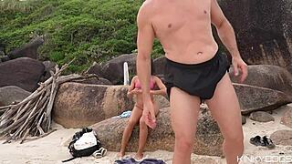 Holy Shit, Fucked Stranger From Beach In Doggy!