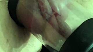 Monster Cock Pumping Swollen Pussy Lips