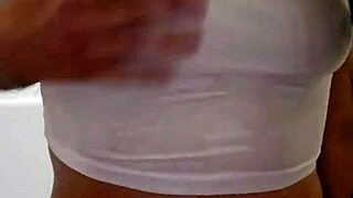 Wet t-shirt emy angel in a playful and exciting contest