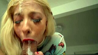 Kenzie Reeves is loving that big cock in her mouth with ball licking