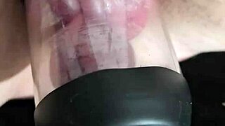 Monster Cock Pumping Swollen Pussy Lips