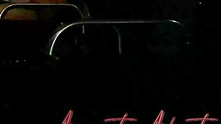 Submissive Anal Ride with Monster Cock at Night