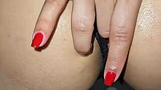 amateur teen with oiled ass in part 1