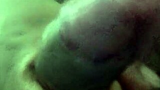 Amateur cumshot in the shower.