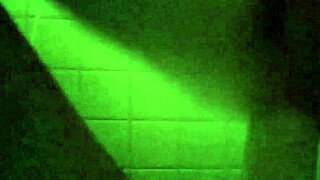 I'm pleasuring myself with huge dildo insertion