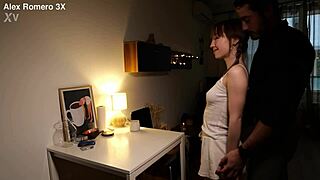 Romantic Sex with Beautiful Russian Kate Quinn in Cum Covered Scene