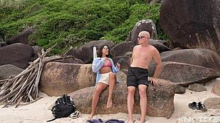 Holy Shit, Fucked Stranger From Beach In Doggy!