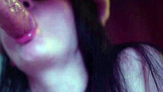 Perverted guy fucks his girls ass to mouth!