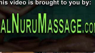 Wet And Messy Masseuse Cum Sprayed