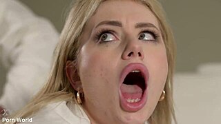 submissive nurse georgia koneva punished in bdsm dp threesome