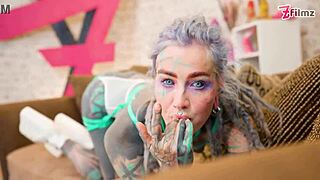 Dreadlocks Hippie Blowjob Anal Ride 😍