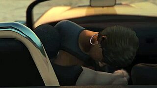 Franklin gets hooker service in GTA 5, virtual thrill.