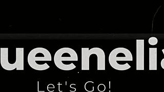 cute asian girl queenelia takes double penetration