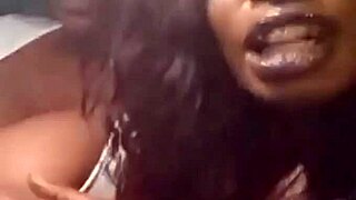 Tristina Millz parties with Black Barbie and Mz Mellonz in Glendale studio