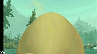 Watch this vore animation unfold in cartoon style.