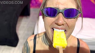 Stepsister's tempting sheer red video