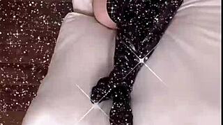 She sings the second version of 'I Am Bitch' with domination and fetish elements