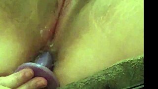 Filipina girl enjoys solo anal play with dildo 😏