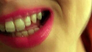 nasty babe sucks sperm in bizarre bukkake cumshot