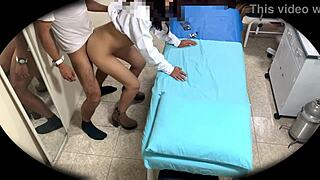 Security Camera Catches Babe In Hospital Clinic