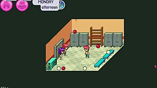 Step Sister And Friend Threesome With Bro!