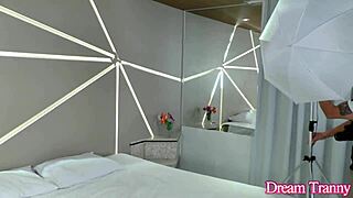 Curvy tgirl julia alves seduces photographer into bareback ass fucking.