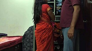 Maid Cleaning Cupboard When Owner Comes And Fucks Her!