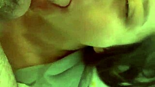 corbenruse fucks liberty dawnn's throat while licking her big tits and small pregnant tits, leading to a cumshot.