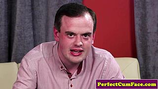 Beautiful MILF in Glasses Smiles