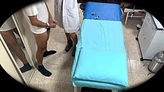 Security Camera Catches Babe In Hospital Clinic