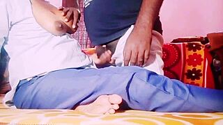 Indian Teen Feels Dirty Talk Passion Fucking Uncle with Big Boobs