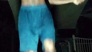 Mature brunette teacher meets uncle in the park for a chat