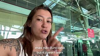 Damiana Brasileira Safada Pela Europa - O Começo De Uma Aventura Ep 1