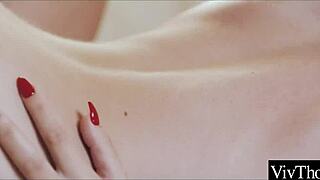 Sexy lesbian lovers drive each other to orgasm after orgasm with fingers and tongues 😍