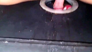 Gloryhole Fun in the Swing