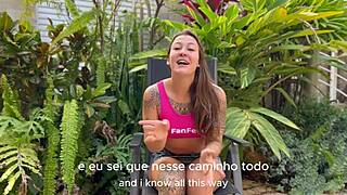 Damiana Brasileira Safada Pela Europa - O Começo De Uma Aventura Ep 1