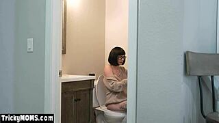 Desperate milf stepmom stealing seeds