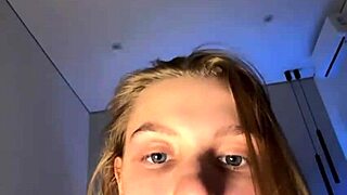 Fingering tight pink pussy intensely