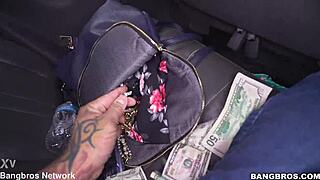 Ivy's karma hits hard with that shaved pussy blowjob and facial cumshot