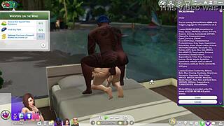 Mom And Her Big Black Cock Boyfriend Doing Anal